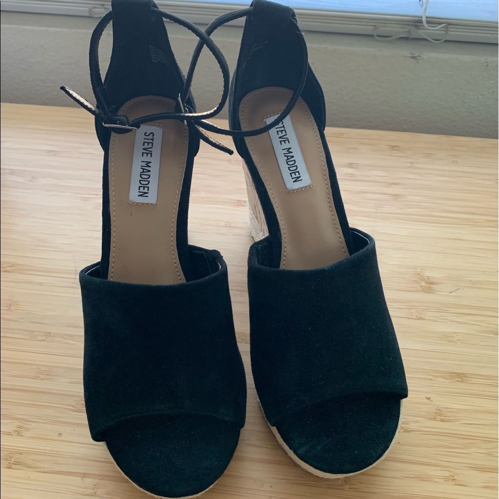 Steve Madden heels espadrille sandals